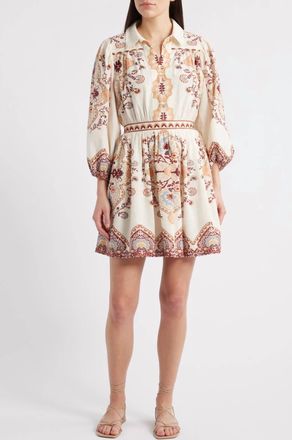 Cleobella Womens Leigh Mini Dress In Ivory Lagos