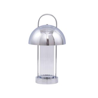Lindby L&aacute;mpara De Mesa Led mareli En Plateado Metal - Lindby