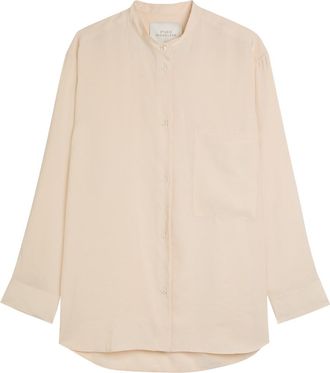STUDIO NICHOLSON Modal-blend Shirt - Beige - 14 (UK14 / L)