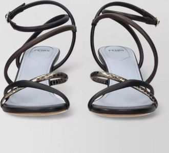 Fendi leather sandals