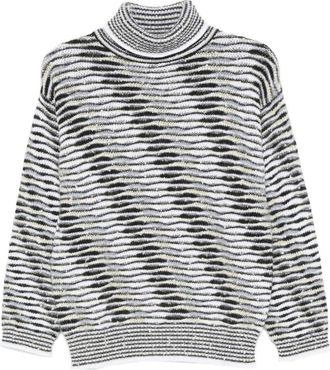 Missoni Maglione con motivo jacquard - Grigio