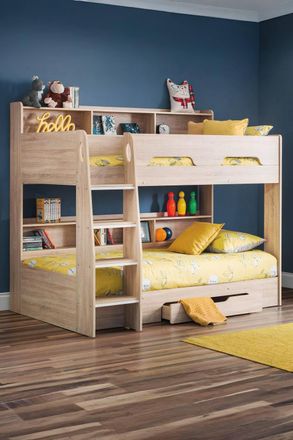 Julian Bowen Orion Bunk Bed in Natural | Size: Single