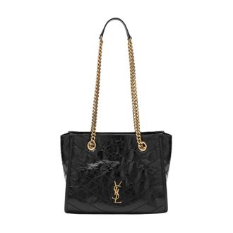 Saint Laurent Bolso Shopping Niki Peque&ntilde;o - Bags - Mujer - Negro - ONE SIZE