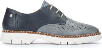 Pikolinos Henares Veter-schoen - Dames - Veterschoenen - Blauw - 40 EU - Leer - Schoenen