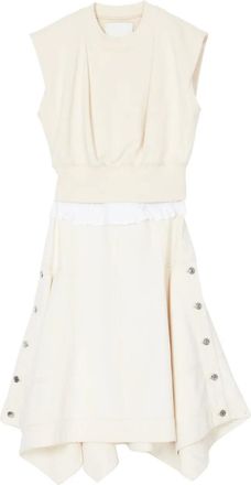 3.1 Phillip Lim Mouwloze jurk - Beige