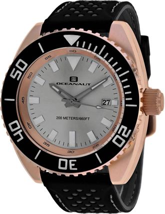 Oceanaut Mens Silver dial Watch
