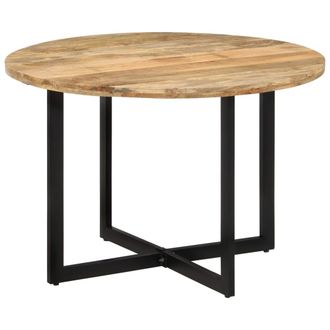 vidaXL Mesa De Comedor Madera Maciza De Mango 110x75 Cm Vidaxl
