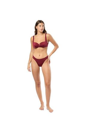 Onia Karina Bikini Bottom in Pomegranate at Nordstrom, Size X-Small