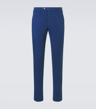 Canali Cotton straight chinos