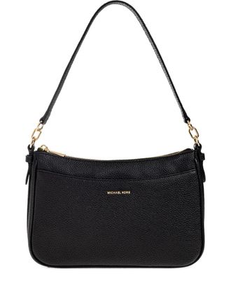 Michael Michael Kors Jet Set zip-top tote bag - women - Calf Leather/Polyester - One Size - Black