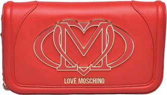 Love Moschino Tassen, Dames, Rood, ONE Size, Clutches