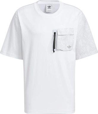 adidas originals In Motion Short Sleeve T-shirt White HS9463
