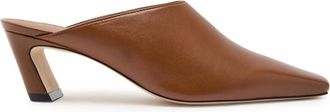 Stuart Weitzman Stuart Weitzman Stassi 50 Leather Mules - Brown - 41 (IT41/ UK8)