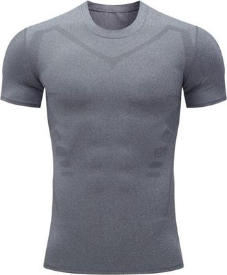 Generic Prime Same Day and Overnight Items Men Summer Clothes Men Compression Shirts Short Sleeve Base Layer Athletic Undershirt Gear Workout T Shirt Tshirts 