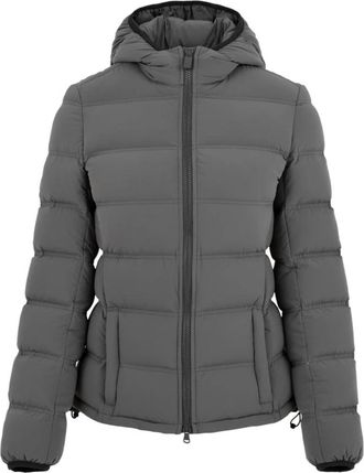 Aspesi Dames Puffer Jas - Dames - Gewatteerde jassen - Grijs - XL - Jassen
