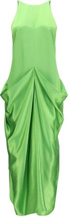 Khaite Bicolor Copper Casual Womens Dress