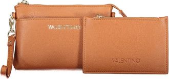 Valentino Tassen, Dames, Bruin, ONE Size, Leer, Doris RE Portemonnee