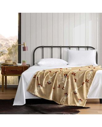 Wrangler Skeleton Rodeo Throw