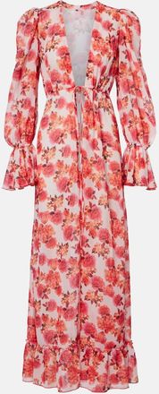 Bananhot Berta floral beach cover-up