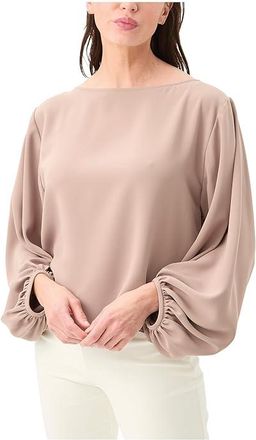 Trina Turk Ursa 2 Top Womens Clothing Boudoir Beige : MD (US Womens 8-10), Polyester