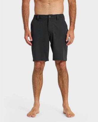 Quiksilver Union Amphibian Hybrid Short In Black
