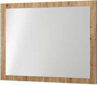 Vicco Specchio da parete Selena, Rovere artigianale, 70 x 55 cm
