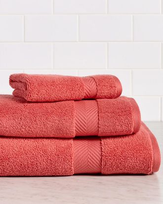 Superior Solid Absorbent Strong Zero-Twist 3Pc Cotton Towel Set