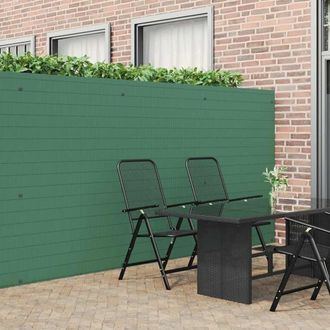 Berkfield Home Garden Fence Double-Sided Green 1.8x5 m PVC