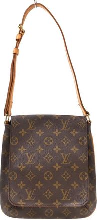 Louis Vuitton Musette Salsa Monogram Canvas Brown Canvas Handbag (Pre-Owned)