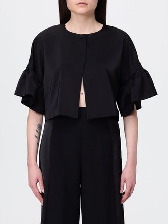 H Couture Viscose Jacket with Flower