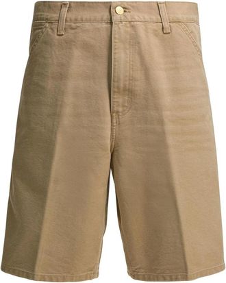 Carhartt Work in Progress Carpenter Shorts - Heren - Korte Broeken - Beige - W32 - Katoen - Korte Broeken