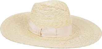 Borsalino Beige Sophie straw hat