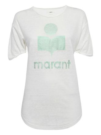 Isabel Marant T-shirt met logo - Wit