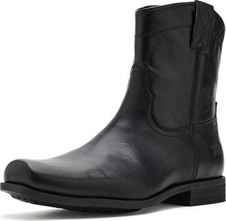 Frye and Co. Roger Roper Zip Mens Boots Black : 11.5 D - Medium, Leather