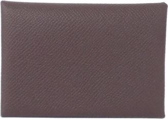 Herm&egrave;s Epsom Leather Coin Purse/Coin Case (Pre-Owned)