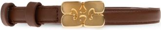 Ganni Dames, Accessoires, Bruin, Maat: Xs/S Leer