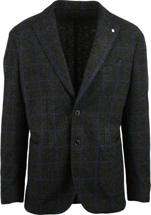 L.B.M. 1911 L.b.m. 1911, Heren, Jassen, Groen, Maat: 2XL Wol