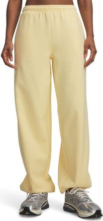 Under Armour Icon Fleece Sweatpants in 701 Pale Lemon at Nordstrom, Size Xx-Large