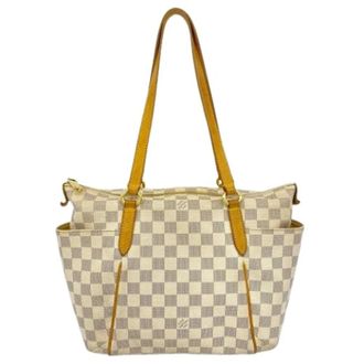 Louis Vuitton Pre-owned Shoulder Bags, female, Beige, Size: ONE SIZE Pre-owned Tote bag