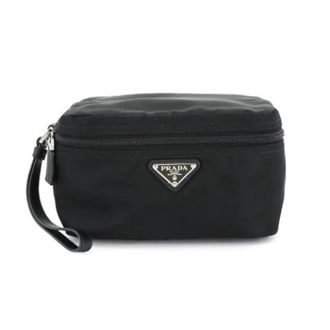 Prada Vintage, unisex, Zwart, ONE Size, Nylon, Pre-owned Nylon Clutch