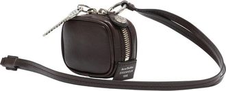 Acne Studios Unisex Shoulder Bag Brown Calfskin