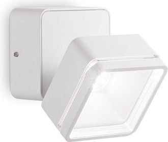 Ideal Lux Ideal Lux - omega Foco Cuadrado Individual Blanco IP54 4000K