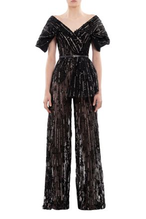 Saiid Kobeisy Embroidered Jumpsuit