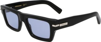 Ferragamo Blue Square Mens Sunglasses SF2034S 006 50