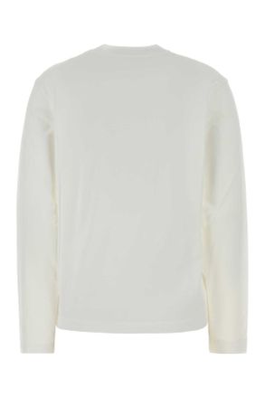 Jil Sander Womens White Cotton T-Shirt 100 Exterior Exterior: T-shirts And Polos