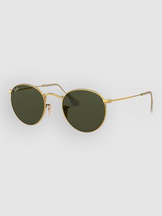 Ray-Ban Round Metal Arista Sonnenbrille crystal green