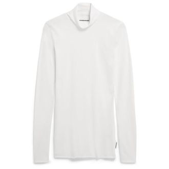 Armedangels Grazilianaa Soft Longsleeve f&uuml;r Damen | wei&szlig;