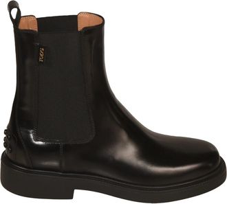 Tod's Leren Chelsea Boots - Dames - Chelseaboots - Zwart - 36 EU - Leer - Schoenen