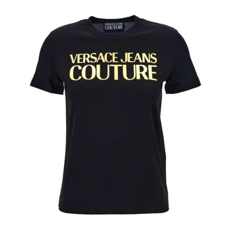 Versace Jeans Couture Mujer, Camisetas, Negro, Talla: XS