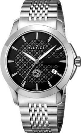 Gucci Accessoires, Heren, Grijs, ONE Size, G-Timeless Horloge
